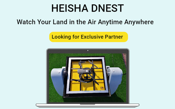 DNEST is the first ready-to-use, fully automatic consumer drone-in-the-box solution