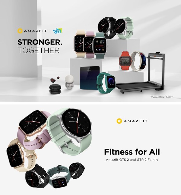 Amazfit Showcases its Vision for Fitness Tech and Wearables at CES 202