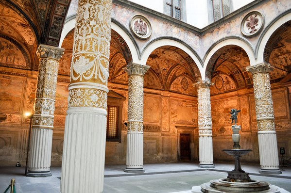 開雲集團捐資翻新佛羅倫斯市韋奇奧宮（Palazzo Vecchio）庭院