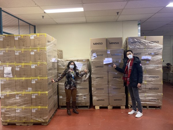 MINISO donates PPE material to non-profit organizations in Canada
