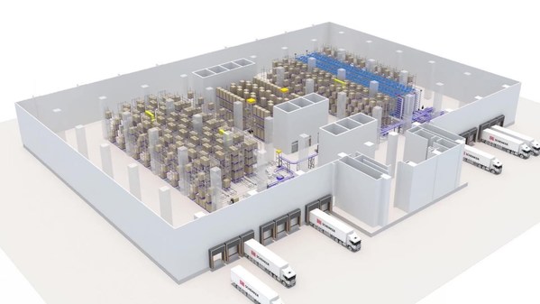 Connected, smart equipment working seamlessly 24x7 in the AMC Logistics Centre