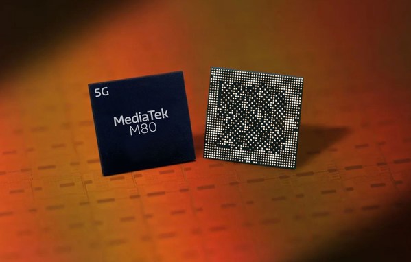 MediaTek's new M80 5G modem that combines mmWave and sub-6 GHz 5G technologies onto a single chip