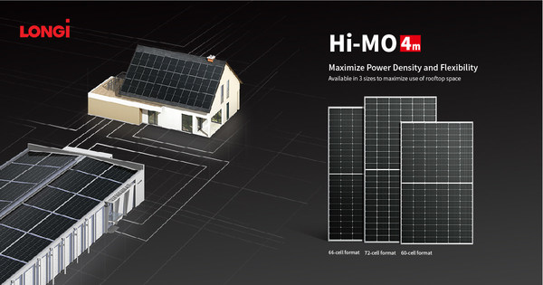 LONGi lancar modul Hi-MO 4m jenis 66C baharu untuk pasaran penjanaan teragih (DG) global
