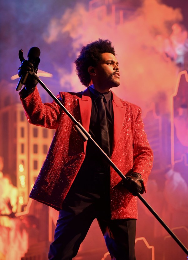 Givenchy dresses The Weeknd for 55th Super Bowl halftime show