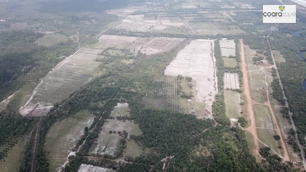 Ladang solar 116MWP Coara Marang, salah satu Projek Suria terbesar di Malaysia, telah memulakan pembinaan Di Terengganu
