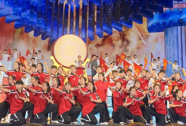 A program featuring Chinese martial arts is in rehearsal for the 2020 Spring Festival Gala, January 21, 2020. /CFP