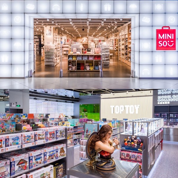 MINISO store& TOP TOY store