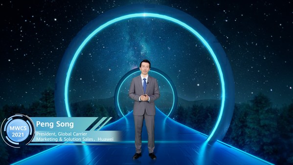 「NetX 2025: The Path to Future Networks」の基調講演をするPeng Song氏