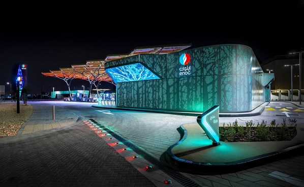 ENOC membuka Stesen Perkhidmatan Masa Depan di Expo 2020 Dubai