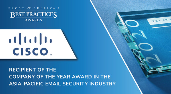 "Cisco has one of the most comprehensive email security solutions in the market. It covers all of the major functions, such as blocking and detecting threats and defending against phishing, spam, and data contained within emails," said Lim Qi Yong, Associate, ICT Practice at Frost & Sullivan.