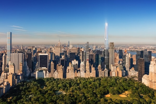 世界最高層の居住用ビル、Central Park Towerが最終売買手続きを開始