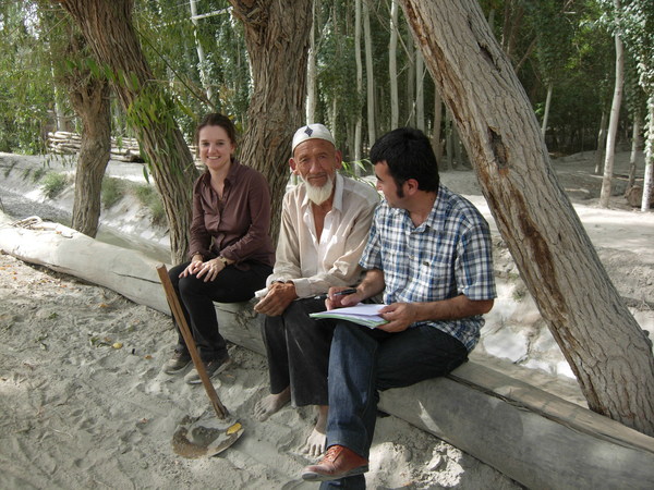 Dr Alessandra Cappelletti (left), of Xi’an Jiaotong-Liverpool University, was a researcher for the Poverty Alleviation Programme Xinjiang in 2011/2012.