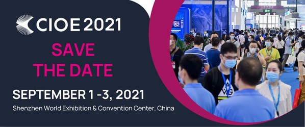 Join us at CIOE 2021 on September 1-3