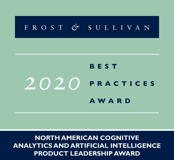 2020 North American Cognitive Analytics and Artificial Intelligence Product Leadership Award