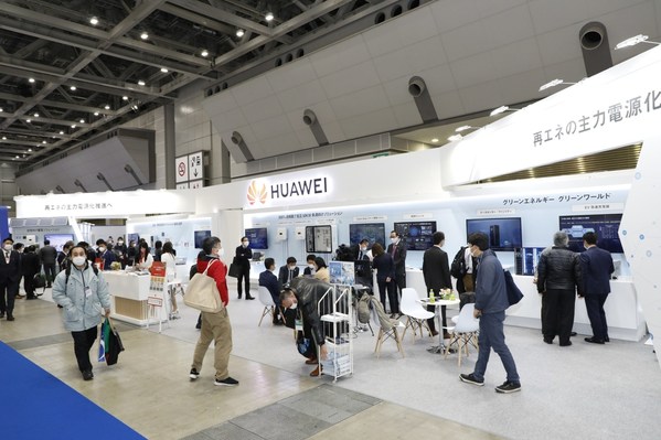 Huawei memamerkan rangkaian lengkap solusi digital power di ajang 2021 PV EXPO Tokyo untuk pertama kalinya