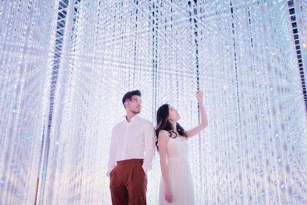 Benjamin Kheng and Annette Lee at Crystal Universe