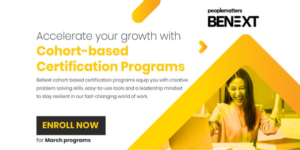 People Matters BeNext Cohort-based Certification Program for HR and Talent Professionals