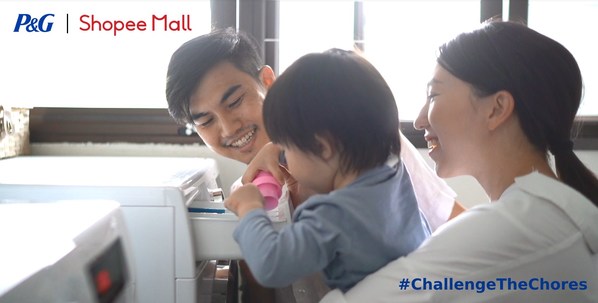 P&G and Shopee collaborate to encourage fair division of household chores in latest #ChallengeTheChores campaign