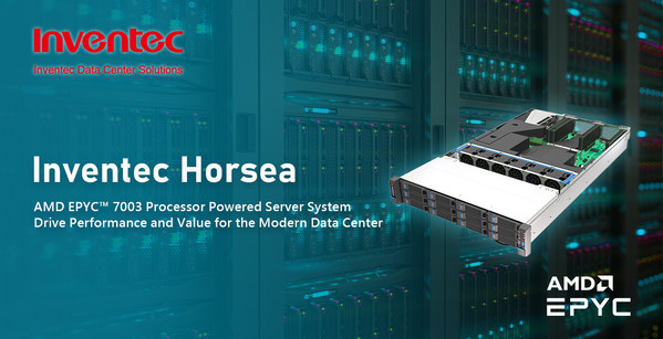 Inventec Horsea AMD EPYC™ 7003 Processors Powered Server System