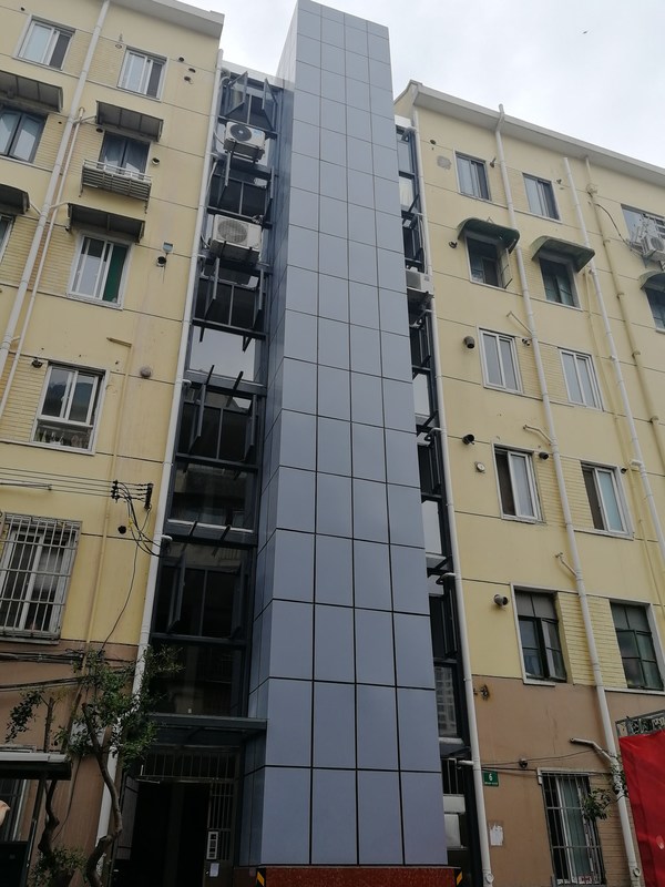 上海泾华小区加装电梯项目
