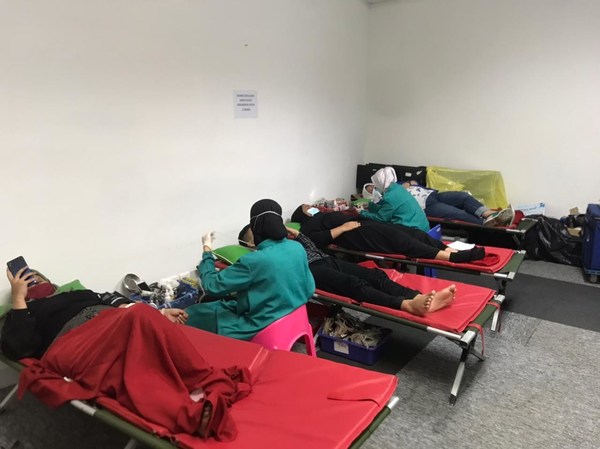JULO organized a blood donation activity on Monday, March 15th, 2021