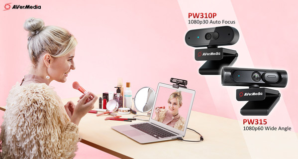 AVerMedia adds two high-performing webcams to its portfolio for video conferencing from anywhere