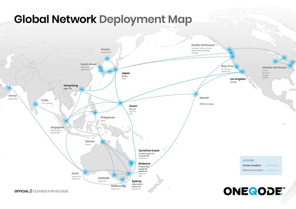 OneQode's Enterprise Network Ready For Service Across Asia-Pacific