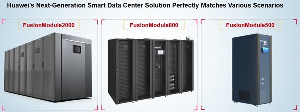 Huawei outlined a new, smart modular data center solution for small and edge computing scenarios, including three data center products - FusionModule2000, FusionModule800, and FusionModule500.