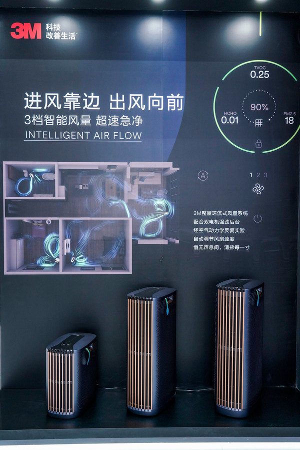 3M“全净系列”空气净化器于AWE2021全球首发
