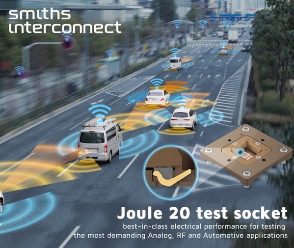 Joule 20 高频测试插座应用于无人驾驶技术射频芯片测试