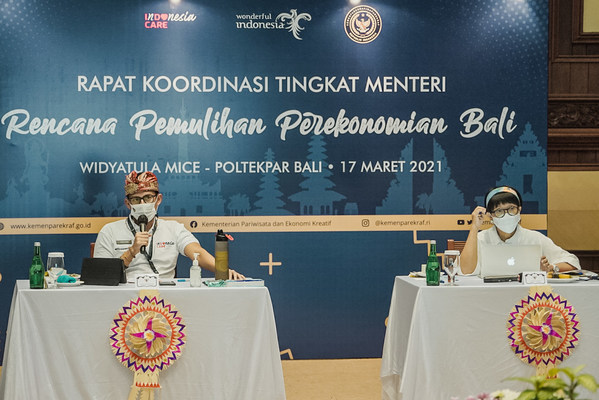 印尼旅游部长召开协调会议，探讨如何扩大旅游走廊计划