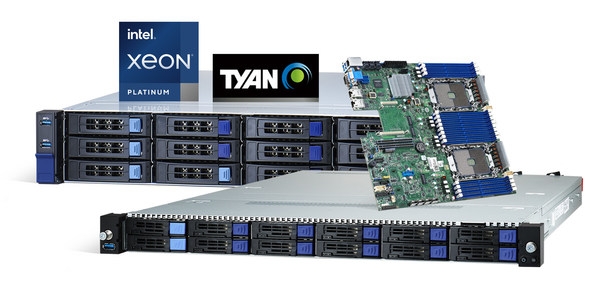 TYAN Uses New 3rd Gen Intel Xeon Scalable Processors to Drive Performance for AI and Cloud Data Centers