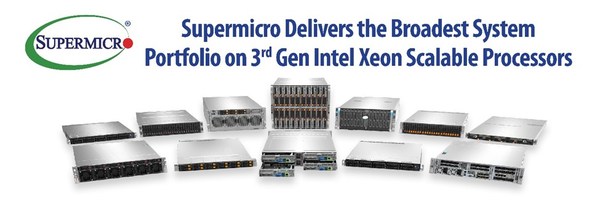 Supermicro推出最新服务器系列 搭载第3代Intel Xeon可扩展处理器