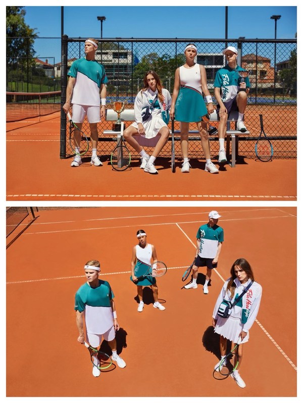 FILA 凯旋加冕网球系列新品