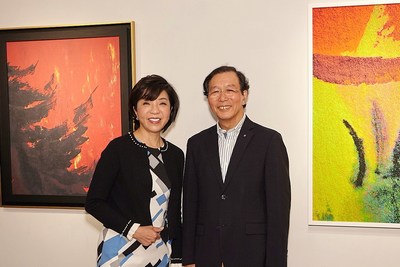 設(shè)念天后蔡慧貞聯(lián)袂企業(yè)家張忠弘  Re!Art再現(xiàn)大年夜師典范 再啟當(dāng)代藝術(shù)創(chuàng)做新下度。貞企張忠眾用