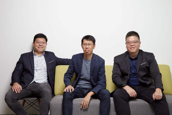 CyCraft Leadership (right to left): Benson Wu, CEO; Jeremy Chiu, CTO; PK Tsung, CSO