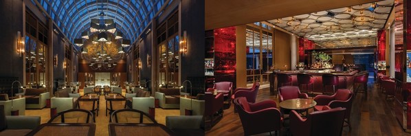 The new Republic Bar and Lounge at The Ritz-Carlton, Millenia Singapore