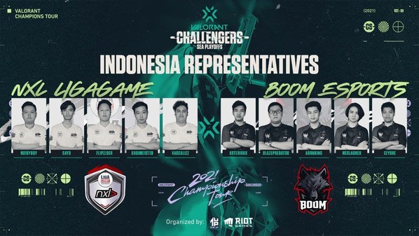 (Ki-Ka) NXL LIGAGAME dan BOOM ESPORTS Kembali Mewakili Indonesia di VCT Stage 2 - Challengers SEA - Playoffs