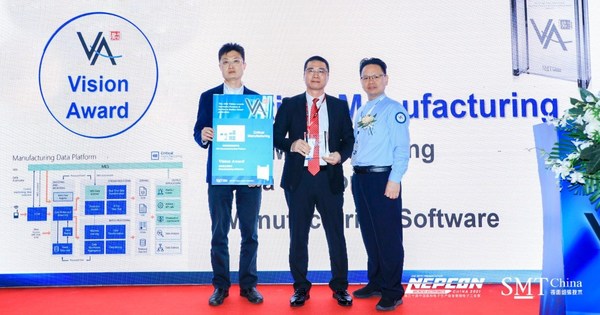凯睿德制造在NEPCON China凭借新物联网制造数据平台荣获远见奖