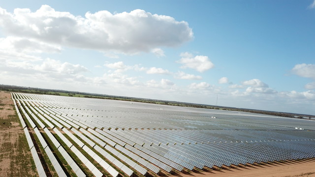 Solar farm Yatpool (copyright BayWa r.e.)