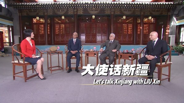 CGTN: Let's talk Xinjiang: LIU Xin speaks to three ambassadors to China