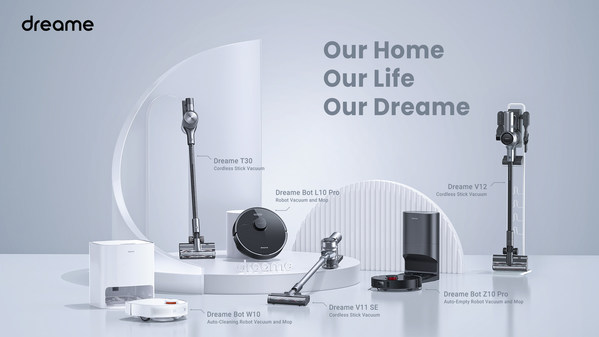 Dreameが5月8日、次世代のスマートホーム掃除機製品を初公開
