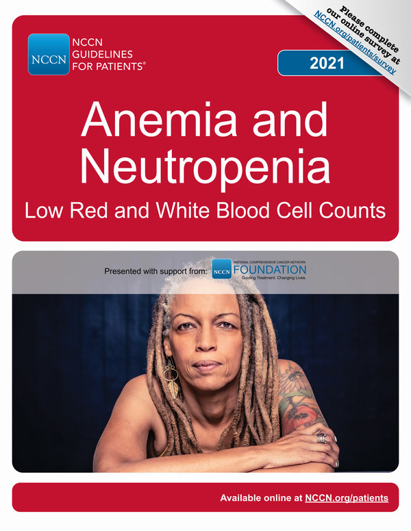 NCCN Releases New Patient Guidelines on Anemia and Neutropenia