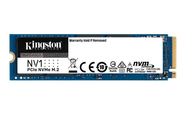 Kingston Launches NV1 NVMe PCIe SSD in Korea