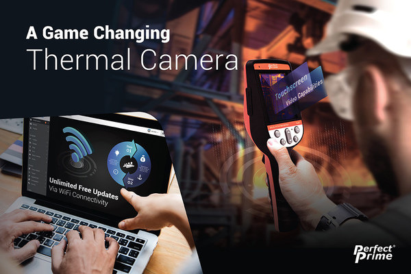 A brand new handheld thermal camera released from PerfectPrime aimed at home and building inspectors. Built on an Android operating system, it enables the users to automatically update the software and firmware.