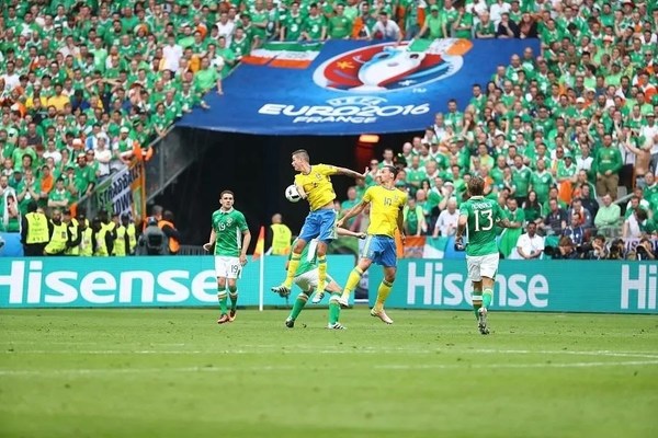Hisense เป็นผู้สนับสนุน EURO 2016 และ EURO 2020 อย่างต่อเนื่อง