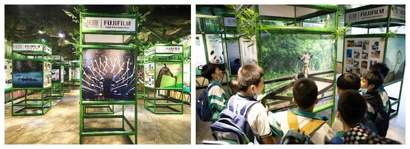 “幸福快乐在长隆-摄影大赛”照片展在广州长隆度假区长隆野生动物世界熊猫中心举行