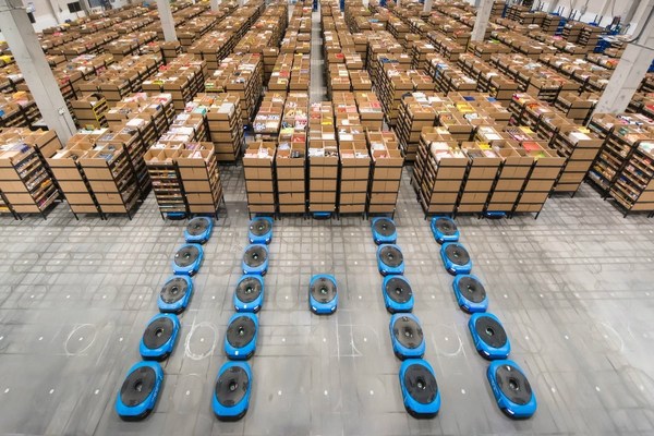 Cainiao's smart warehouse in China