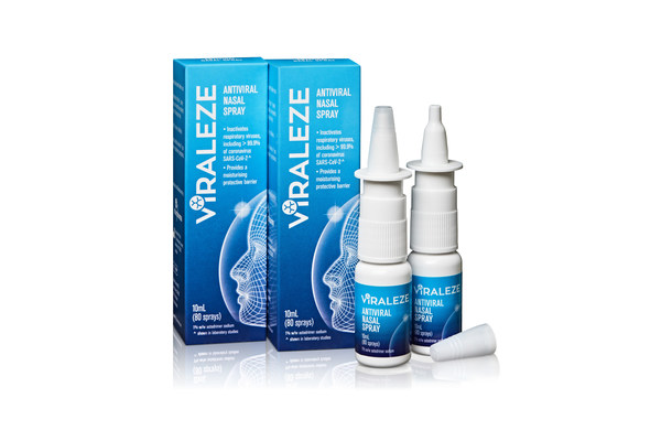 Starpharma's anti-covid nasal spray Viraleze has proven to be more than 98 per cent effective against the UK variant.