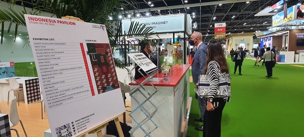 Indonesian Pavilion at the Arabian Travel Market (ATM) Dubai 2021